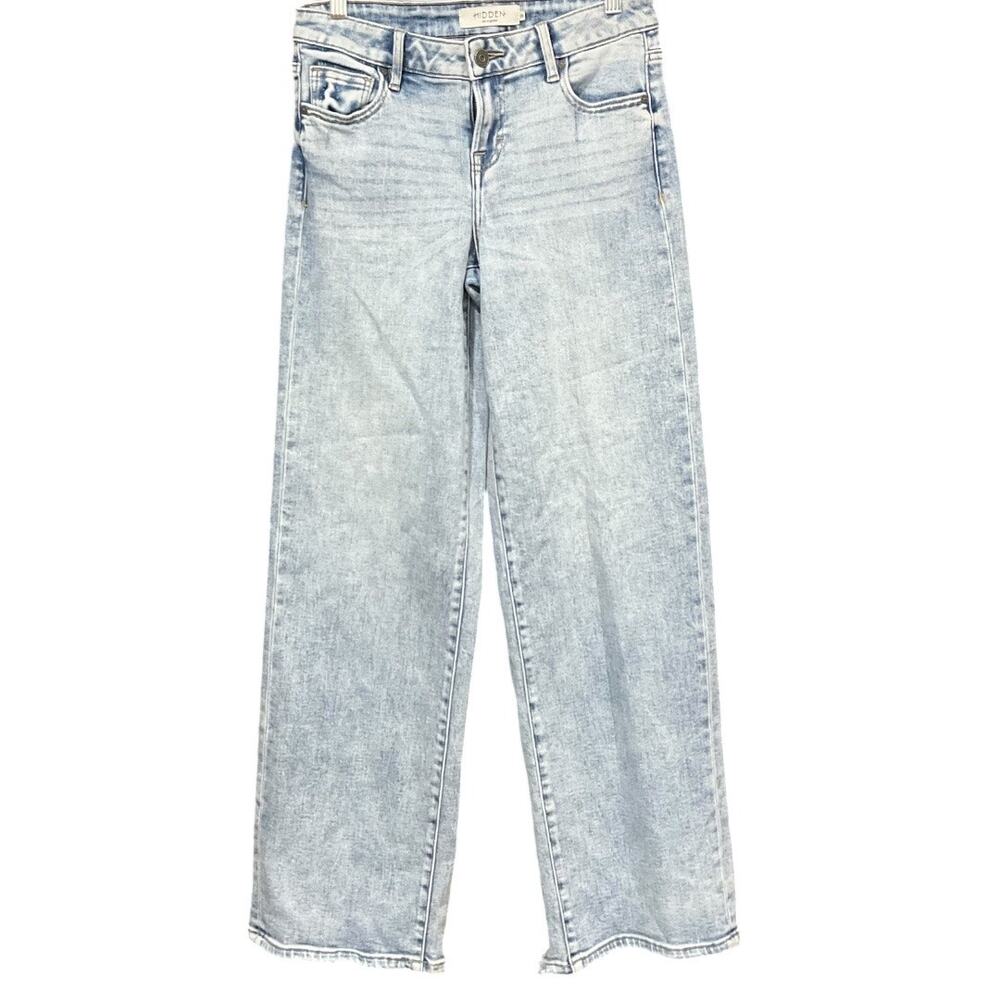 Hidden Blake Mid Rise Dad Jeans Women 26 Blue NWT